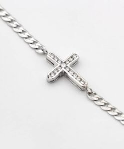 Italian Fremada Chain Yellow Stone Pendant