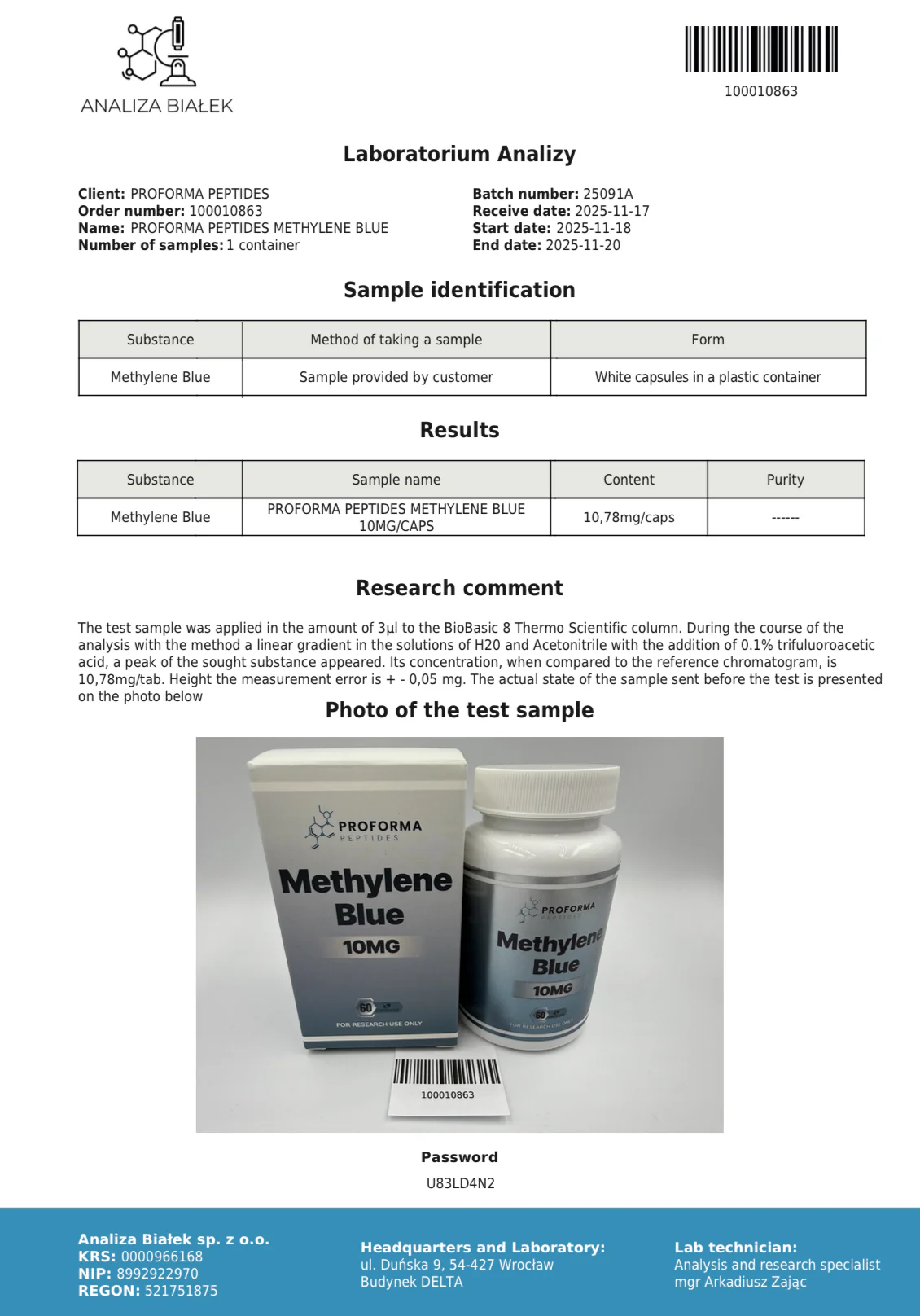 Methylene Blue 10mg - Image 5