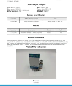 Alternative view of 5 Amino 1 MQ 50mg