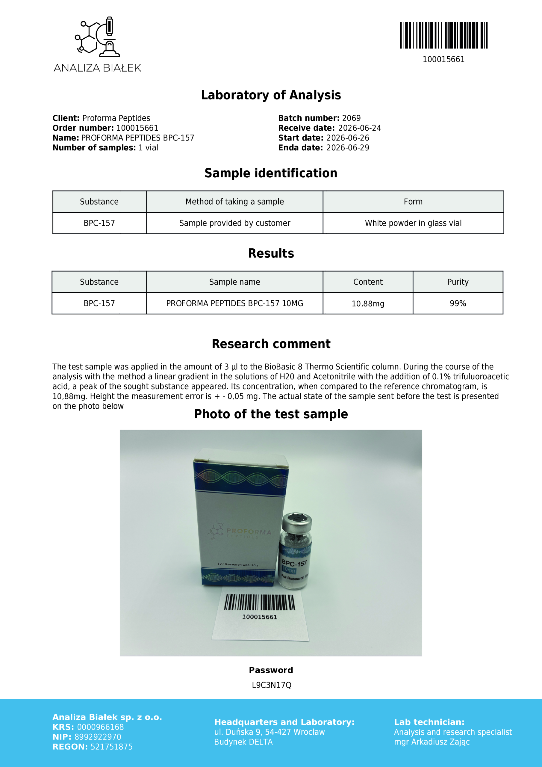 Research Bundle – BPC-157 10mg & TB500 5mg - Image 2