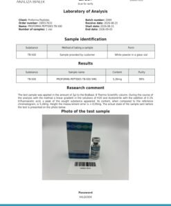 Alternative view of TB500 5mg