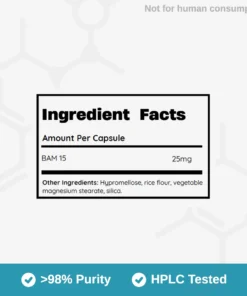Alternative view of BAM 15 25mg
