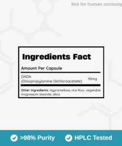 Alternative view of DADA 50mg