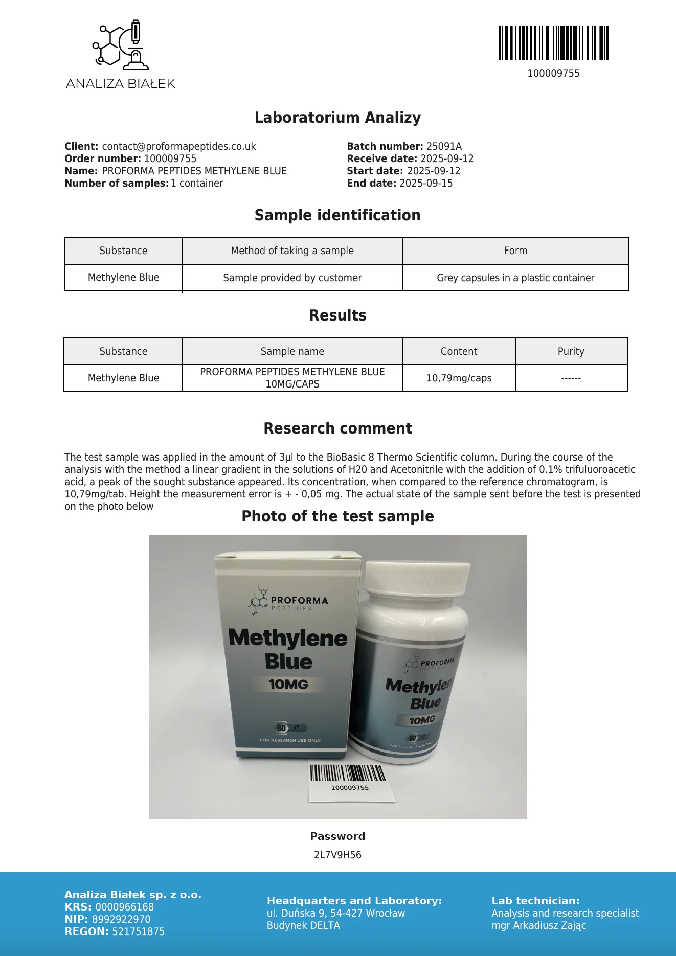 Methylene Blue 10mg - Image 3